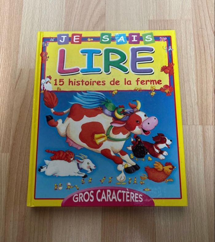 Livre 15 histoires de la ferme - très bon état