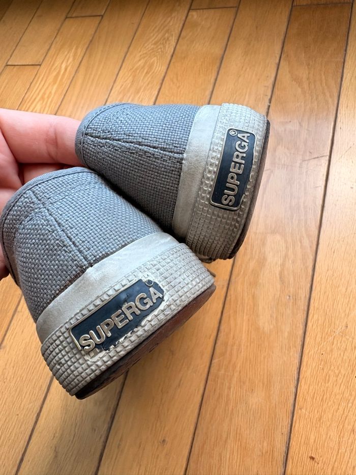 Baskets Superga Grise - Taille 36 - photo numéro 5
