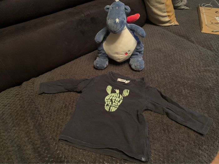 Lot 5 t shirt noppies 12 mois - photo numéro 3