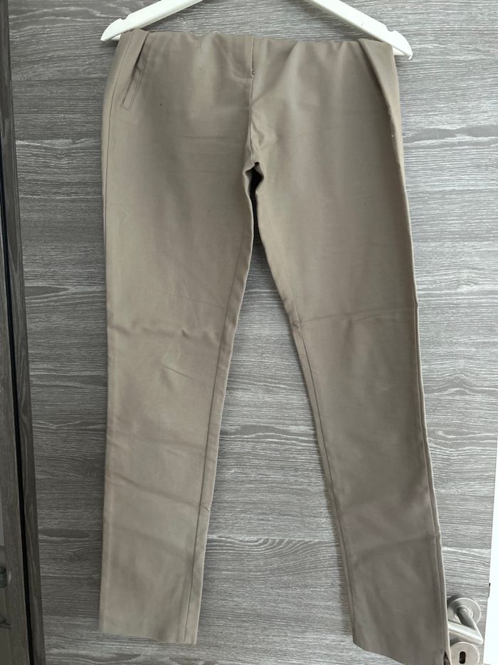 Pantalon chino beige