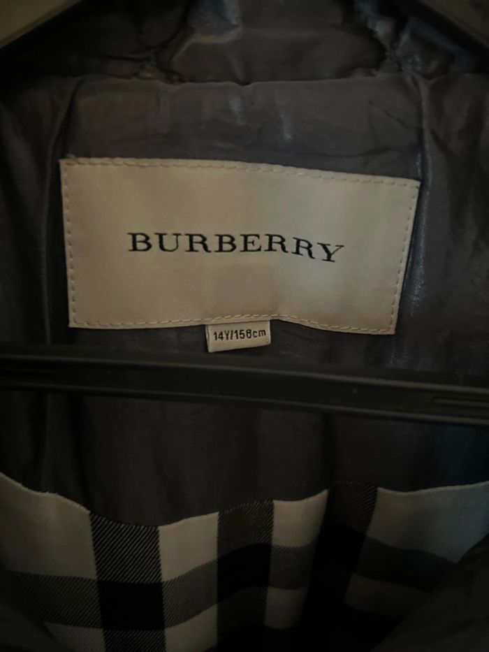 Veste matelassée à capuche amovible 14 ans - Burberry - photo numéro 2