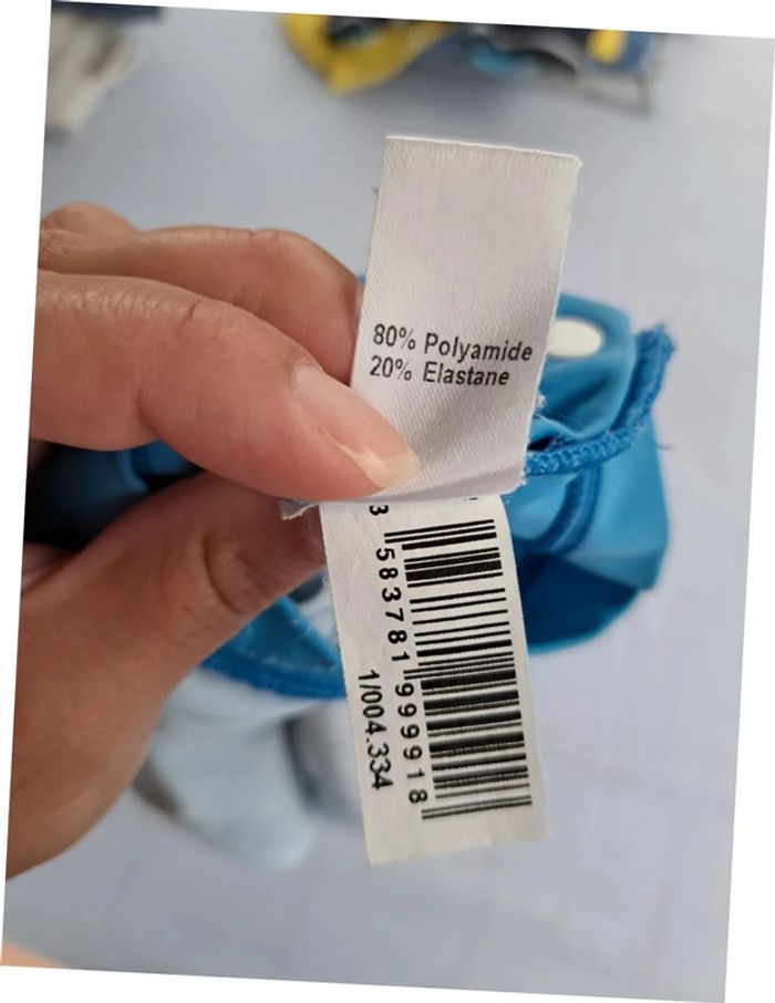 T-shirt/Maillot de bain Tribord anti uv manches longues 18 mois - photo numéro 3