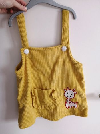 Robe salopette 9mois