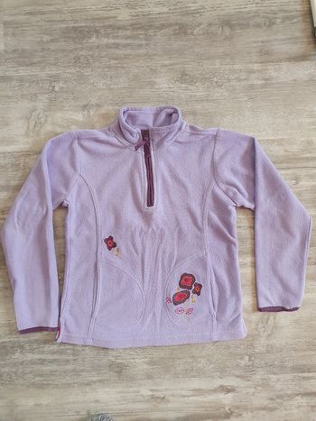 Pull hiver mauve