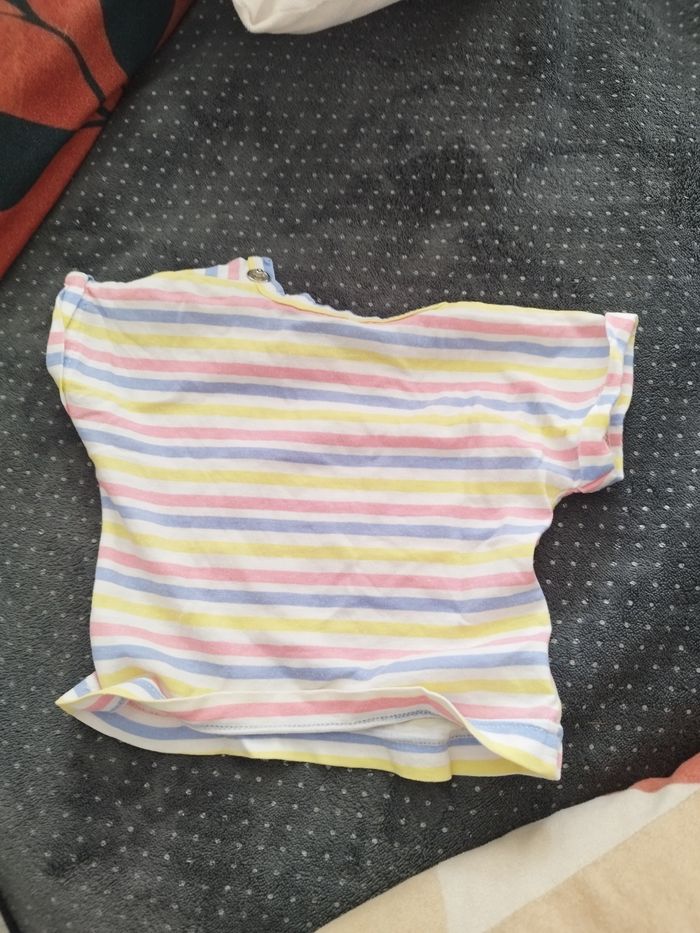 Tee shirt rayé - photo numéro 3