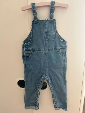 Salopette en jean 24 mois TAO