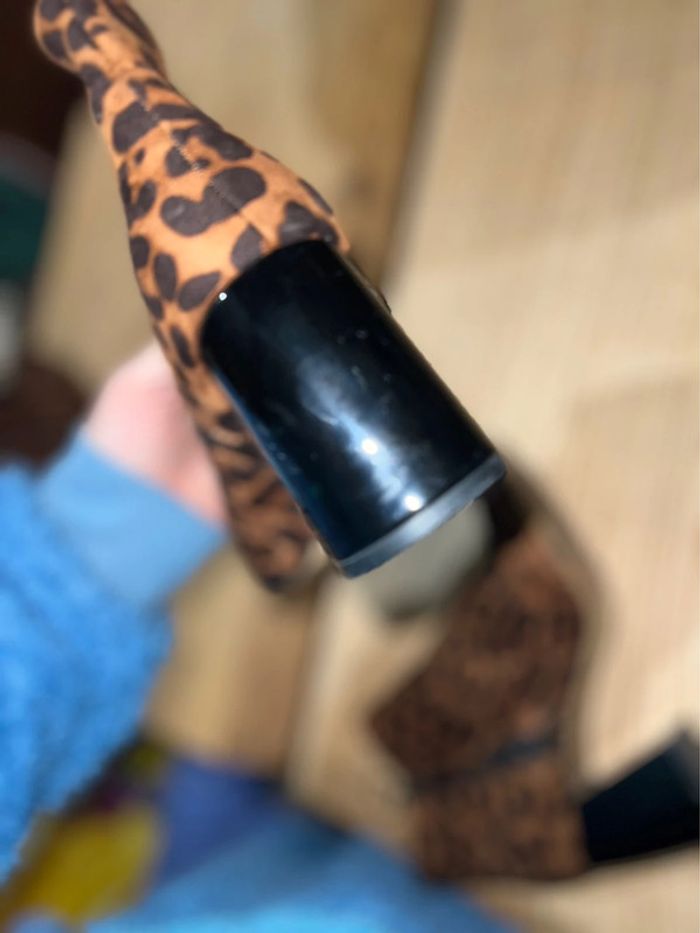 Bottes bottines stradivarius femme léopard daim p 37 chaussures - photo numéro 6