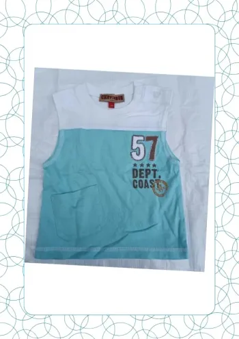 Tee shirt sans manche 9 mois Chevignon bébé