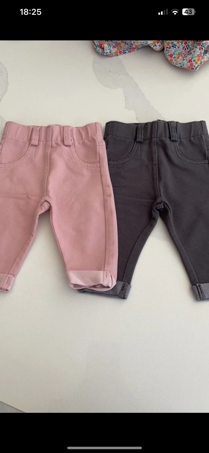 Lots pantalons kiabi bebe
