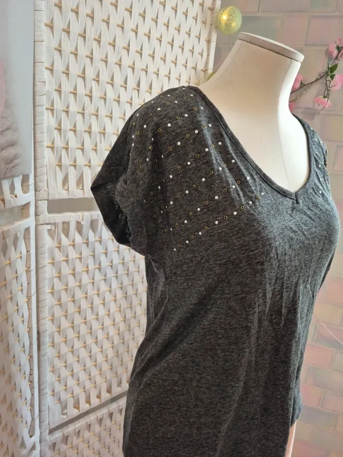 💕Jolie tee shirt manches courtes liberto femme TL / 40 💕 - photo numéro 5