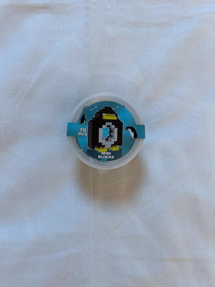 Pingouin en mini-briques - photo numéro 2