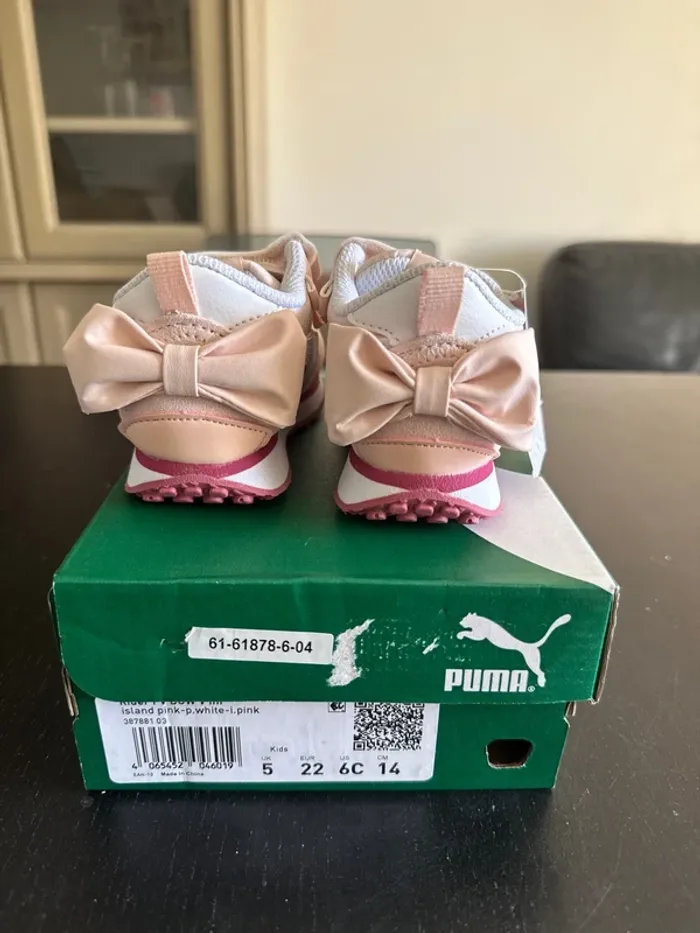 Puma Rider FV Bow V Inf Rose - Pointure 22 (EUR) - Neuf - photo numéro 2
