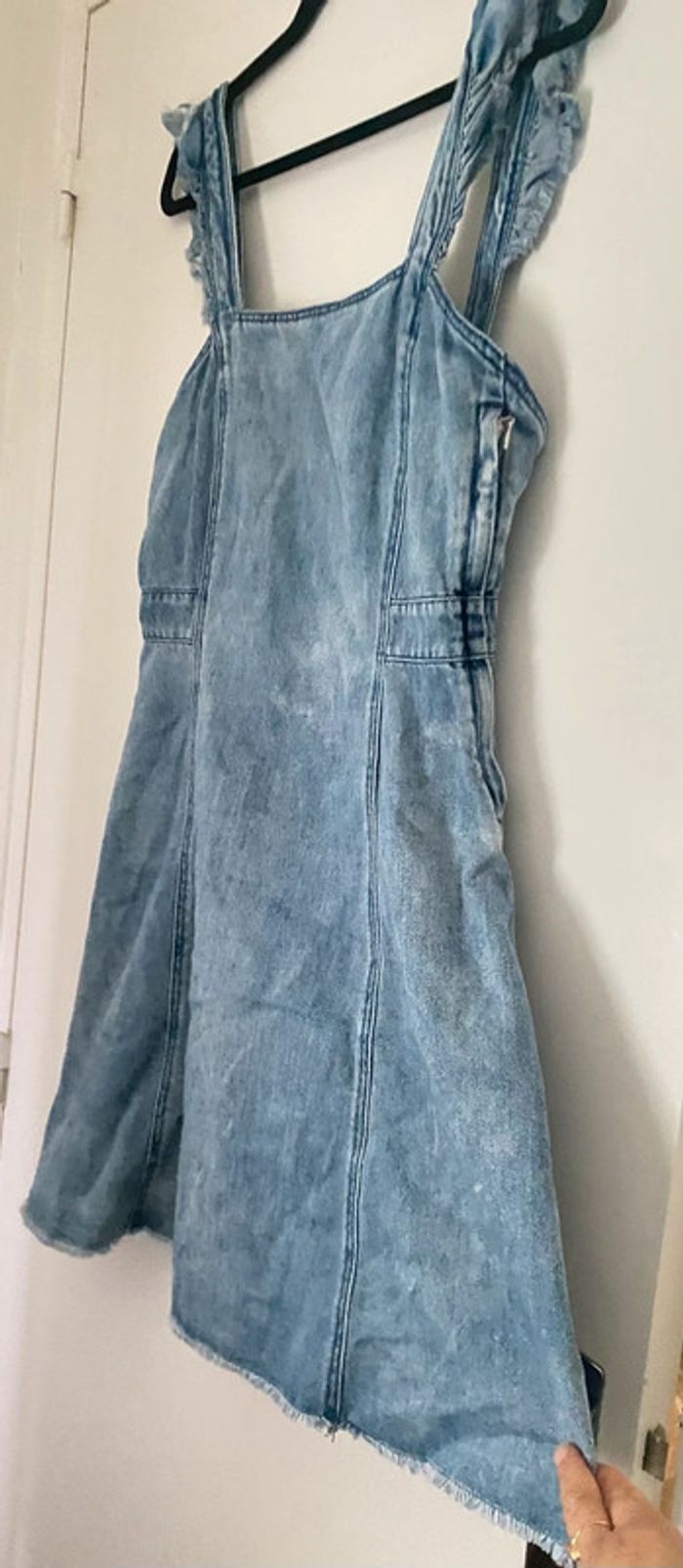 Robe En Jean Délavé Taille 36 - photo numéro 4