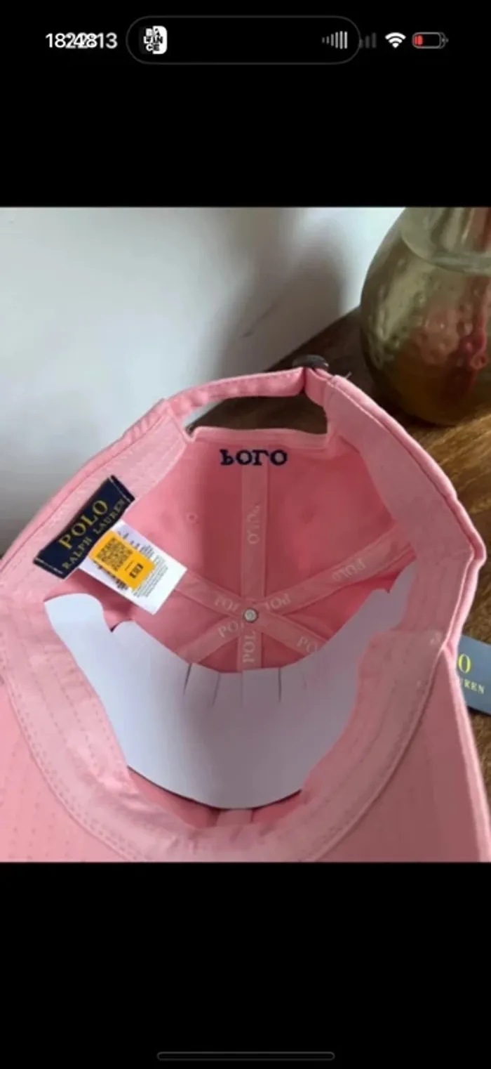 Casquette rose ralph lauren neuve - photo numéro 5