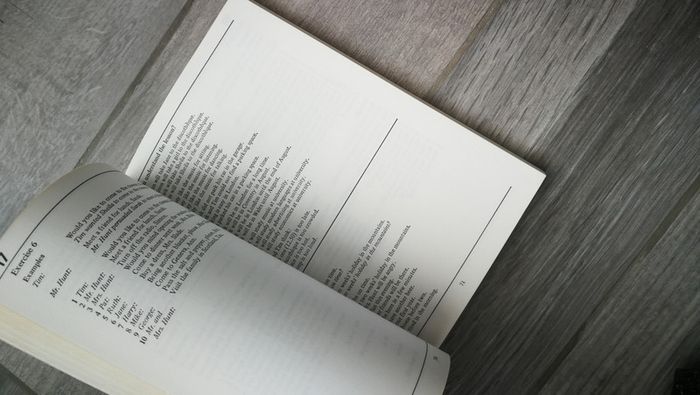 English course written exercises - photo numéro 4