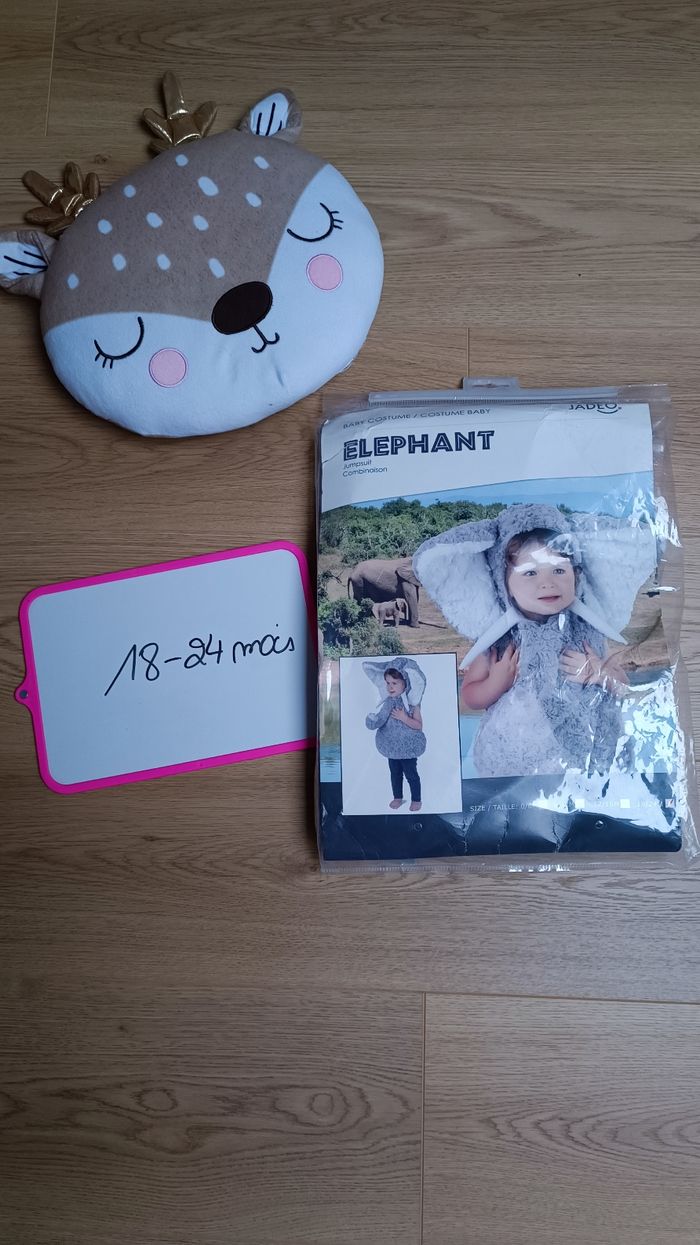 Déguisement éléphant 18-24 mois - photo numéro 2