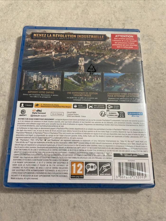 Anno 1800 Console Edition Jeu PS5 Playstation 5 FR - photo numéro 2