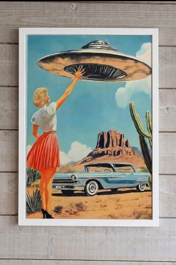 Affiche futur vintage 