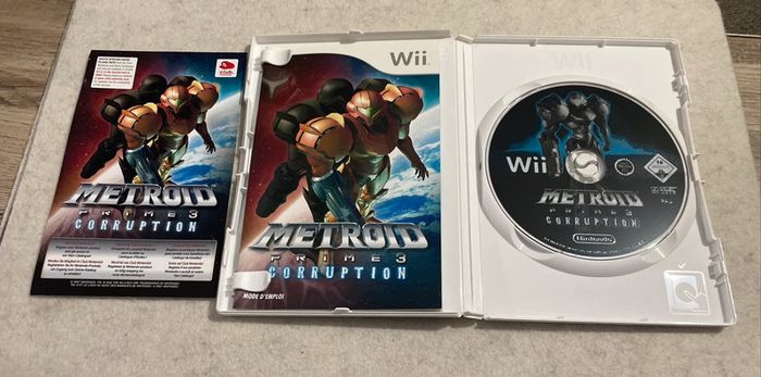 Metroid Prime 3 Corruption Jeu Nintendo Wii Complet FR TBE - photo numéro 2