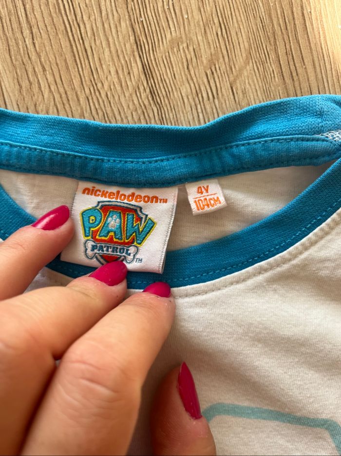 Teeshirt 4 ans pat patrouille - photo numéro 2