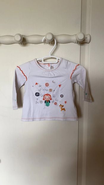 Lot de 3 teeshirt manches longues