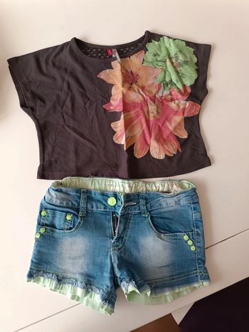 Ensemble short teeshirt