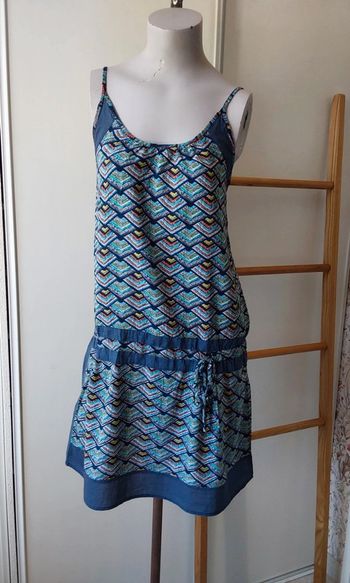Robe à  bretelles fluide Coton du Monde T 40