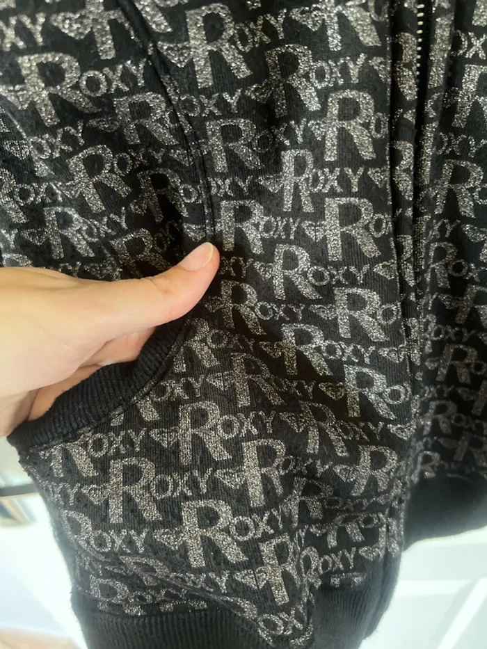 Superbe veste chaude Roxy à paillettes - photo numéro 3