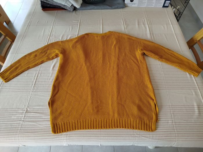 Gilet ou cardigan moutarde Jennyfer taille M - photo numéro 3
