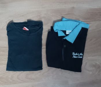 Lot de 2m1 polo et 1 tee shirt Tape à l'oeil 8 ans
