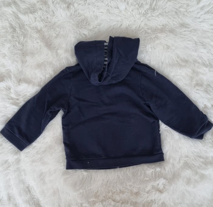 Ensemble veste sweat zippé et t-shirt manches longues Vertbaudet 12 mois - photo numéro 5