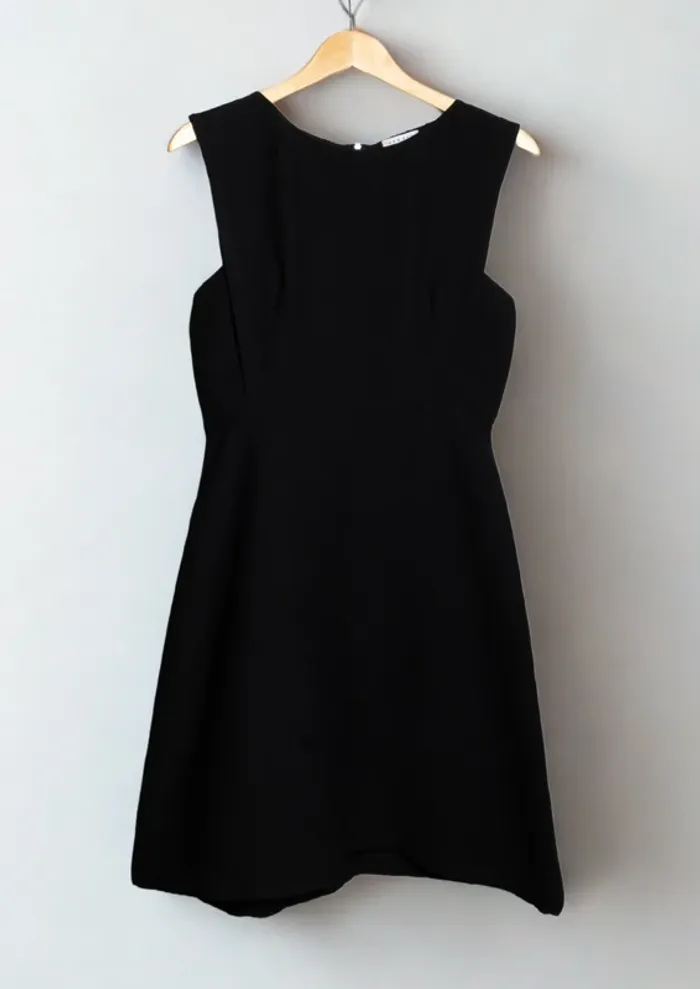 Robe noire Sandro Paris Taille L - photo numéro 2