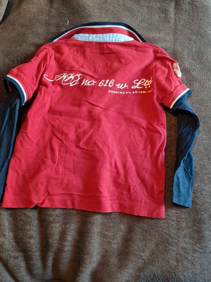 Polo manches longues IKKS 3ans - photo numéro 4