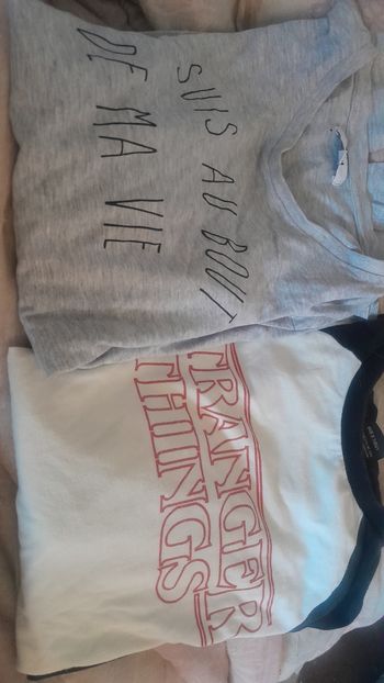 2 tee-shirts 
