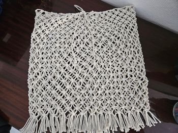 Jupe macramé