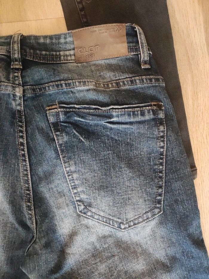 Lot de jean femme taille 38 taille haute - photo numéro 6