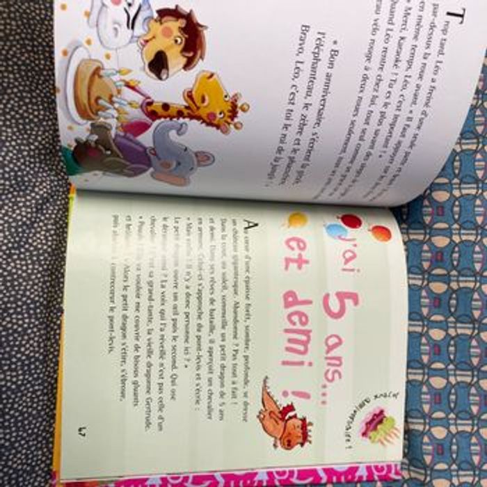 Livre et Cd 5 histoires pour 5 ans mes histoires d’anniversaire - photo numéro 4