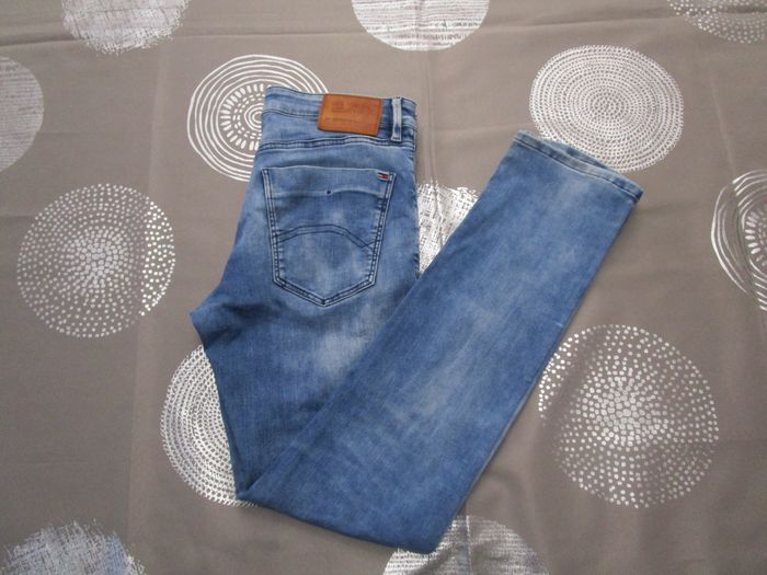 Jean Tommy Hilfiger Denim Jeans coupe dynamic slim stretch scanton Taille 40 W31 L32 Bleu (J141) - photo numéro 1