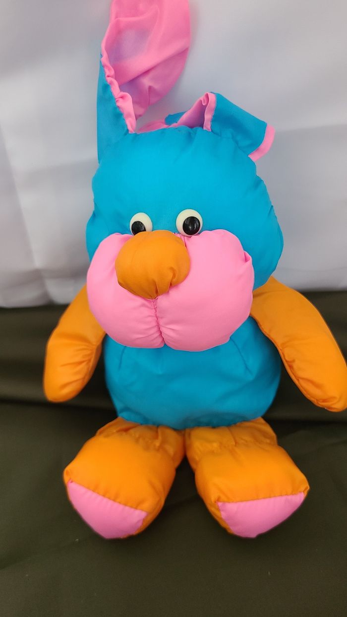 Kuddlee Stuff Parachute Nylon Puff Peluche Chiot Chien Peluche