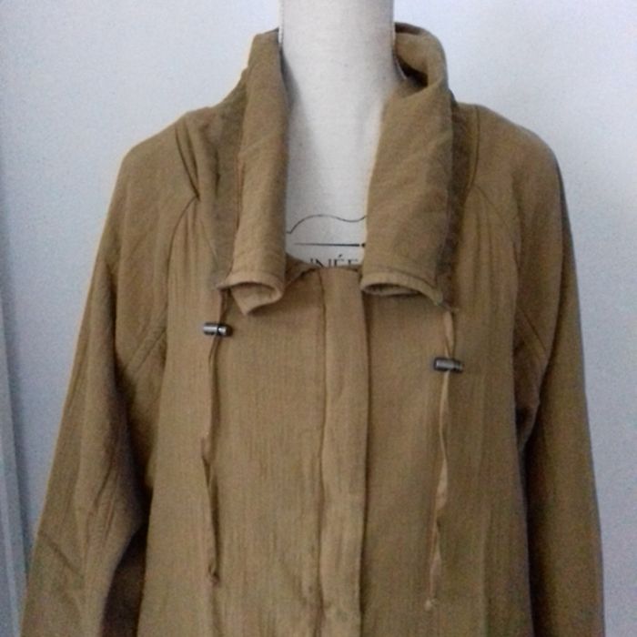 PARKA ALEZAN CLAIR COL ENVELOPPANT - MANGO - T. XL - - photo numéro 7