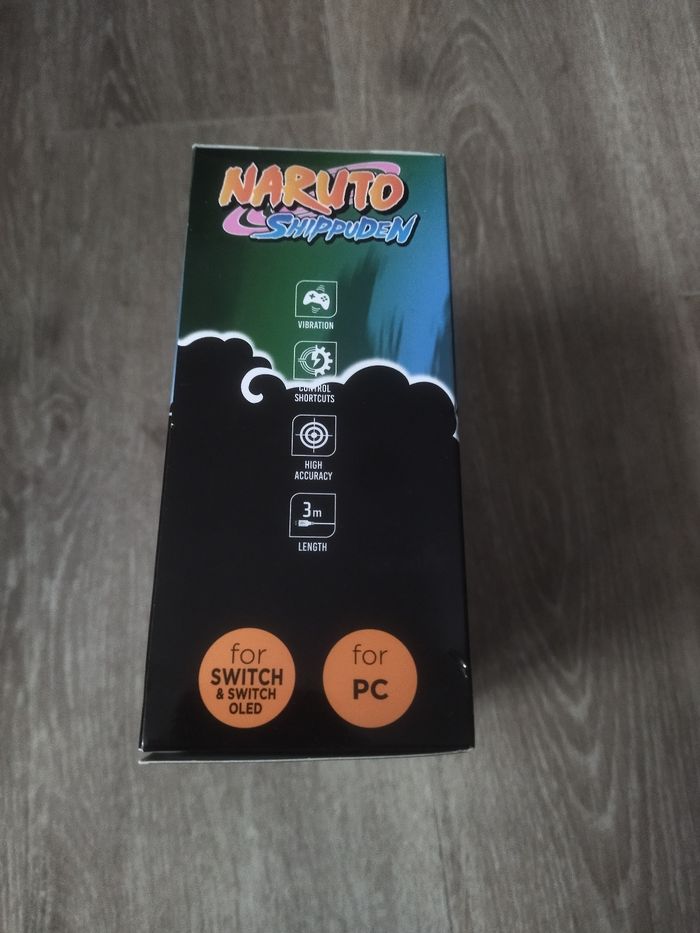 Manette filaire neuve Naruto pour pc et Switch - photo numéro 3
