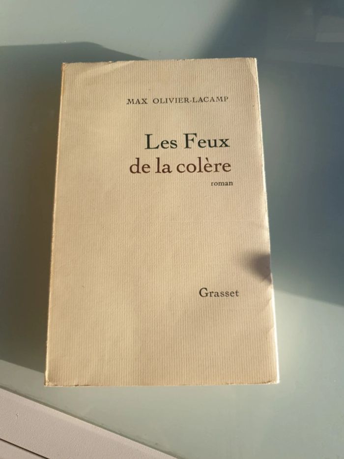 Max Olivier lacamp les feux de la colère