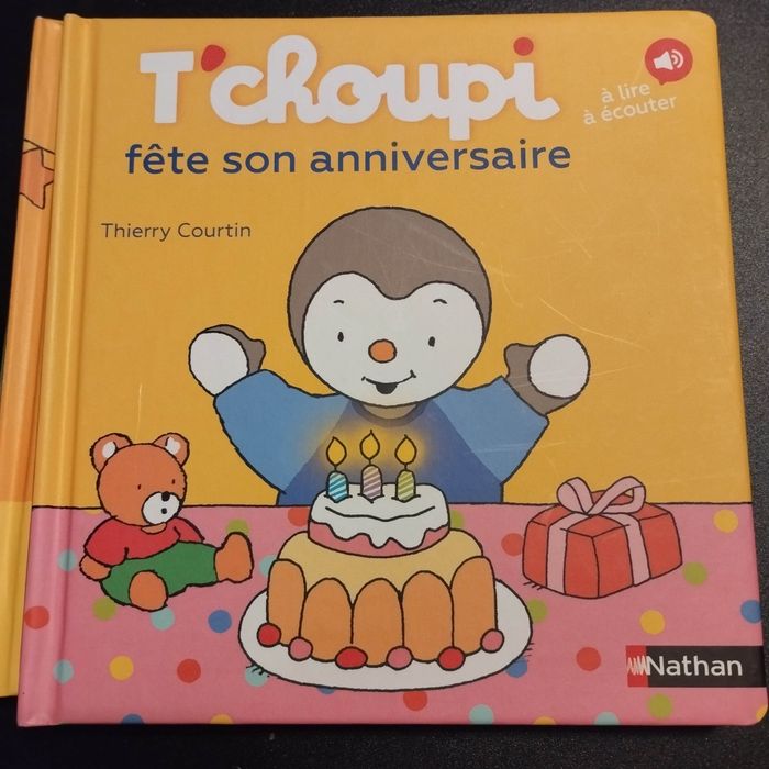 Livre enfant Nathan T'choupi fête son anniversaire