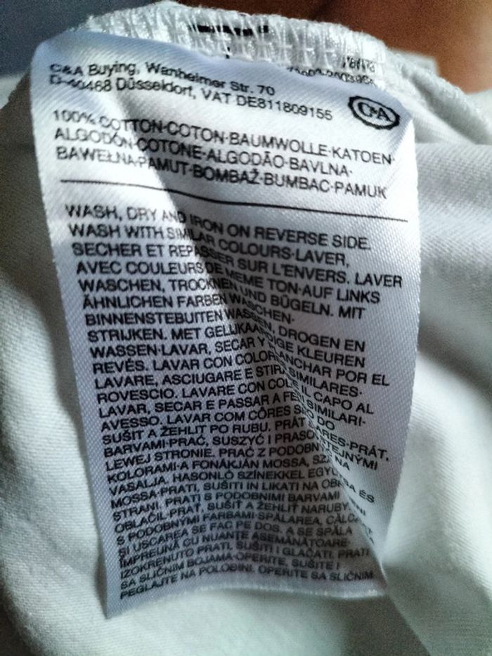 Tee-shirt manches courtes garçon 16 ans - photo numéro 5