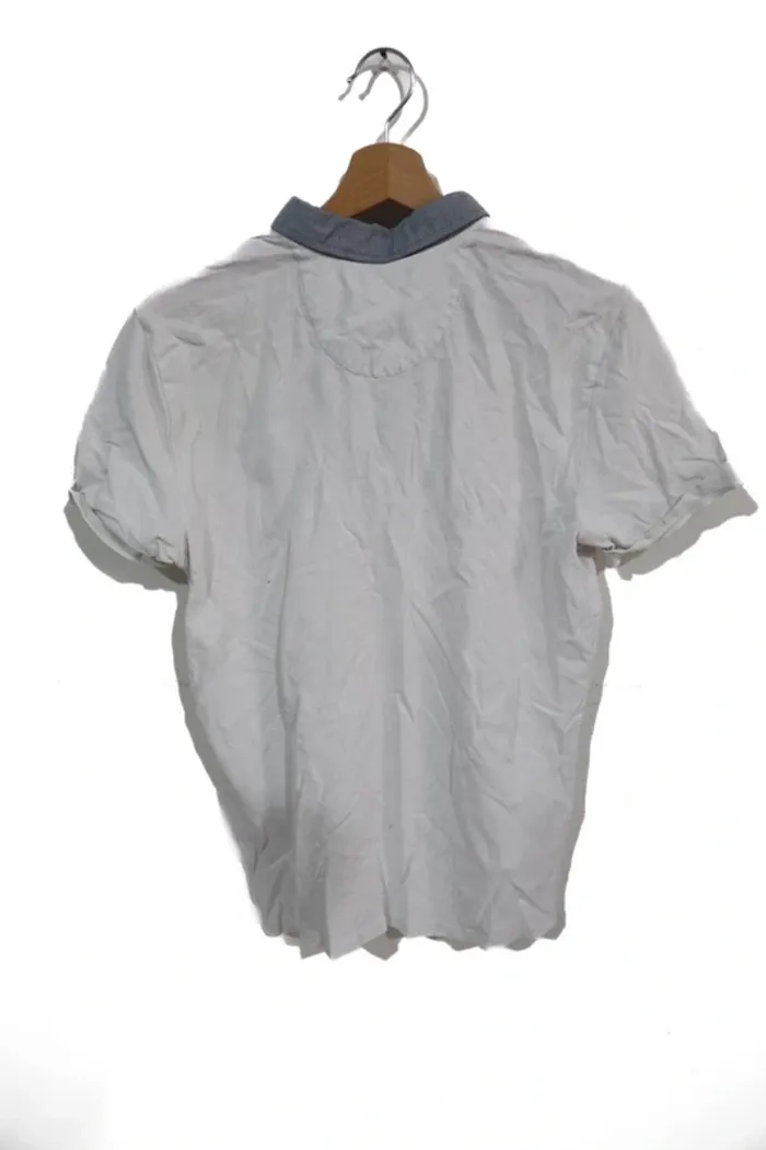 C51 polo blanc Celio M - photo numéro 2