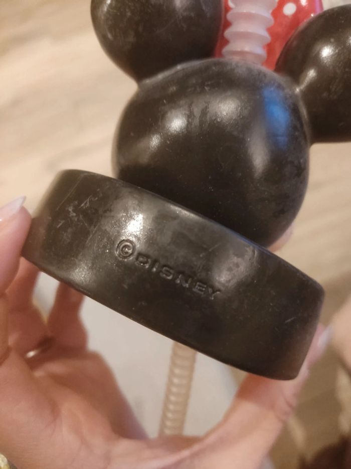 Dessus de gobelet Disney Minnie avec paille vintage - photo numéro 3