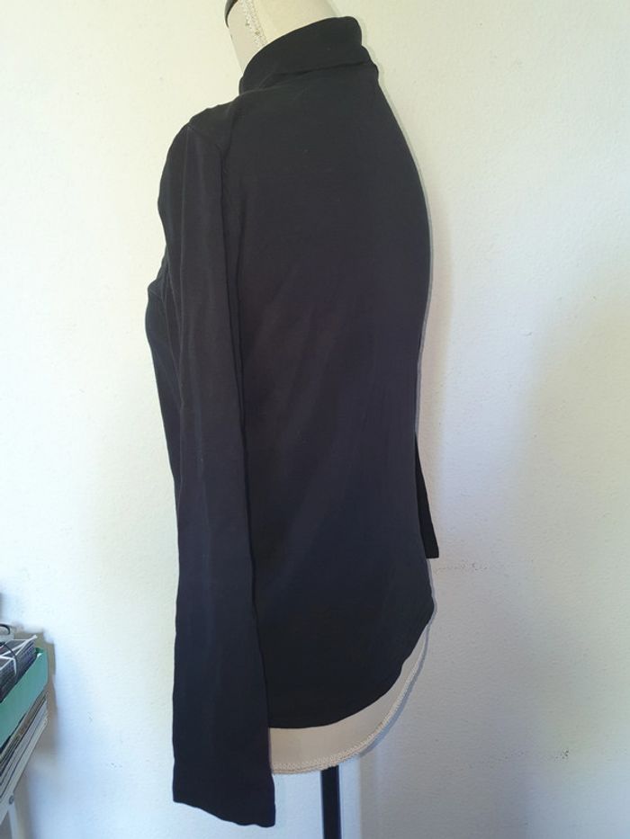 t shirt col roulé manches longues kiabi 12 ans - photo numéro 4