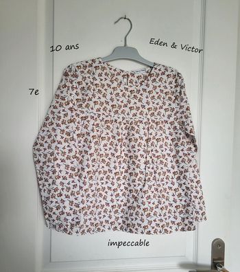Blouse Eden & Victor 10 ans impeccable