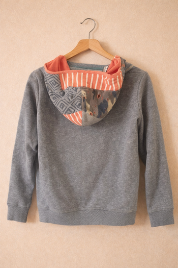 Sweat zippé à capuche IKKS T10ans