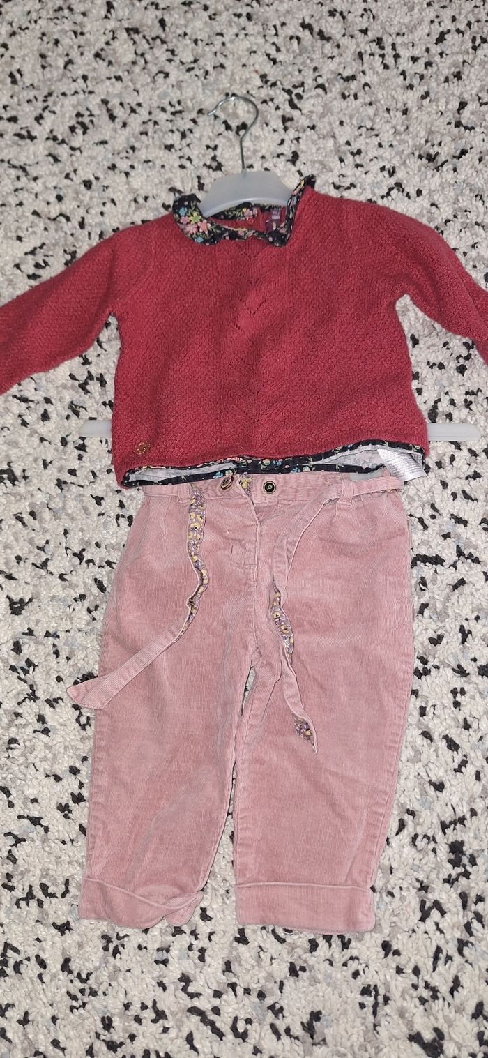 Ensemble fille Sergent Major 9 mois